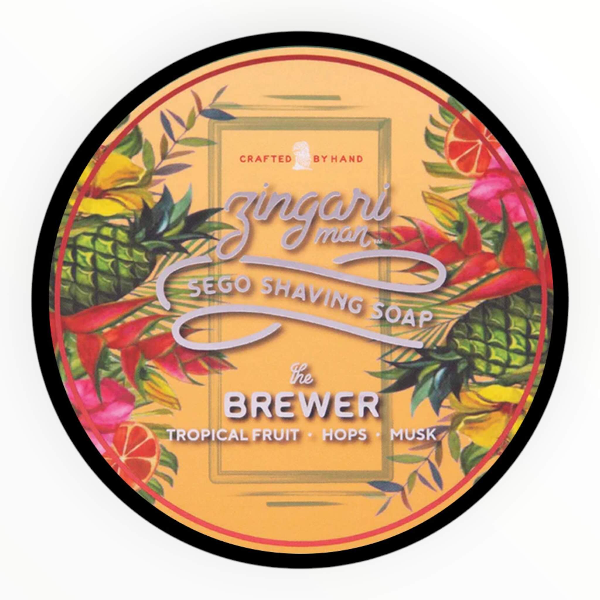Zingari Man Shaving Soap The Brewer 142 Ml