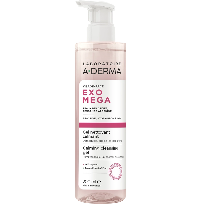 A Derma Exomega Calming Cleansing Gel 200 Ml