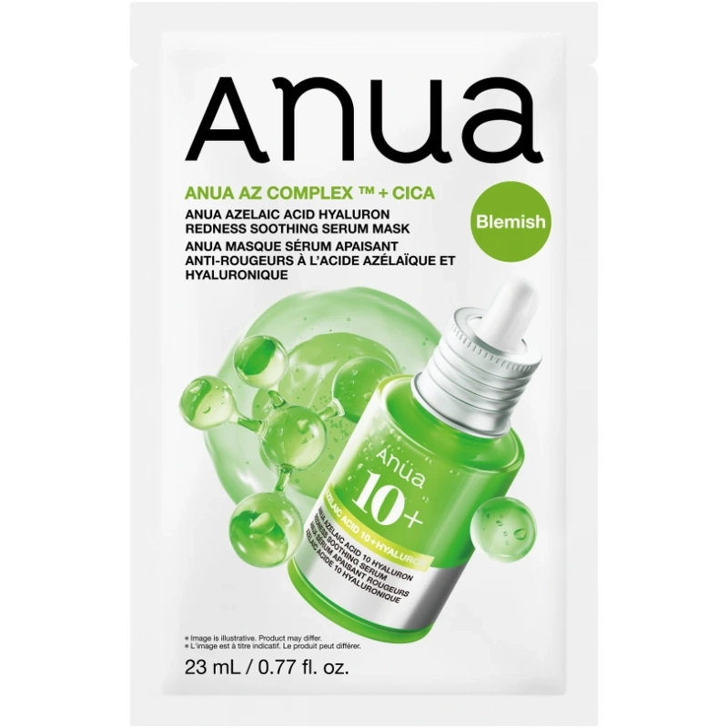 Anua Azelaic Acid Hyaluron Redness Soothing Serum Mask 1 Pieces