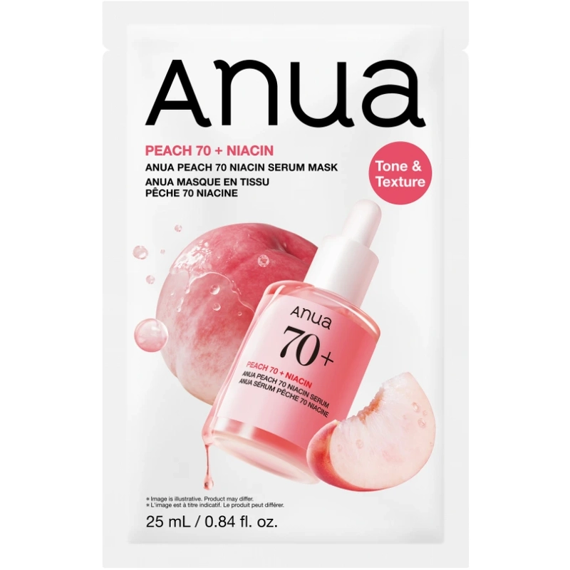 Anua Peach 70 Niacin Serum Mask 1 Pieces