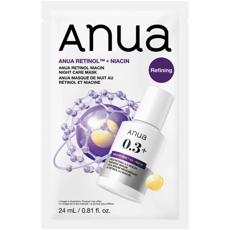 Anua Retinol Niacin Night Care Mask 1 Pieces