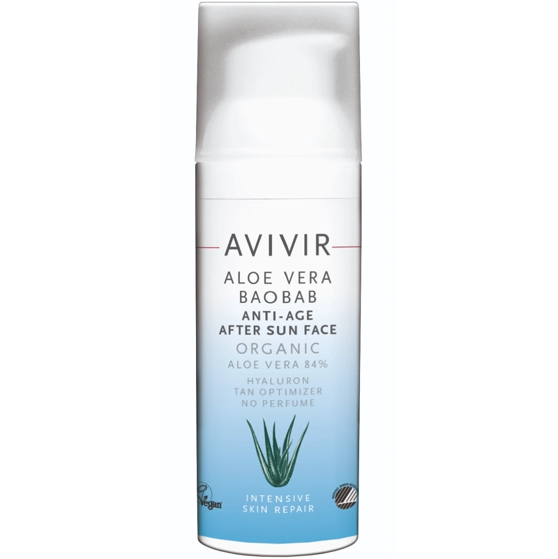 Avivir Aloe Vera Baobab Anti Age Aftersun Face 50 Ml
