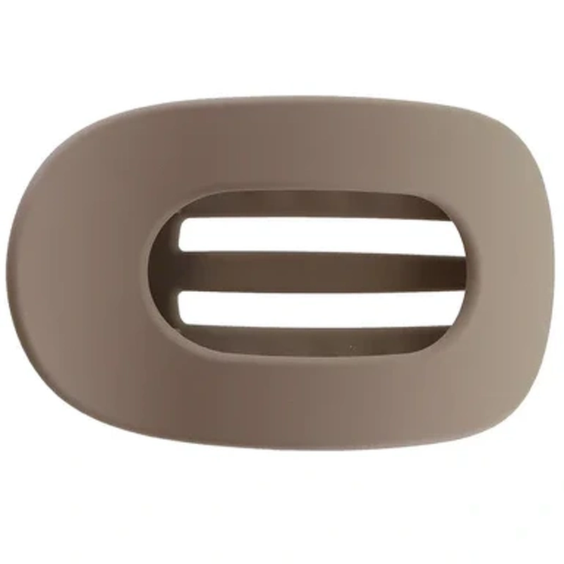 By Stær Eva Hairclip Medium   Matte Beige
