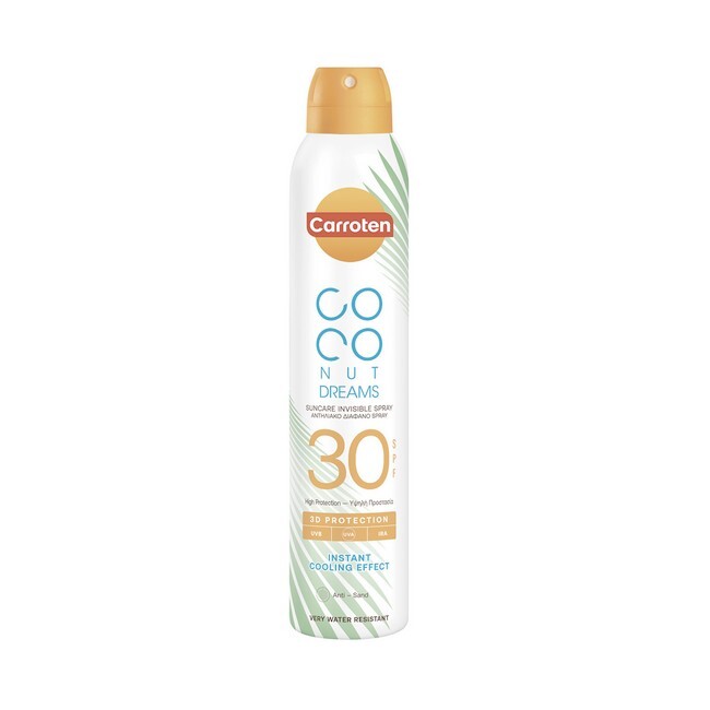 Carroten   Coconut Dreams Sunscreen Spray Spf 30   200 Ml