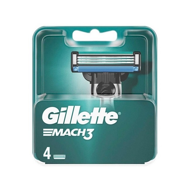 Gillette Mach3 Barberblade 4 Pak