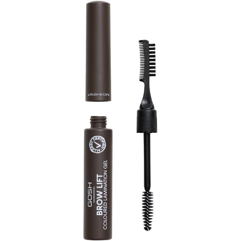 Gosh Copenhagen Gosh Brow Lift Coloured Lamination Gel 6 Ml   002 Dark Brown