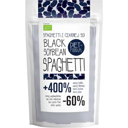 Soja Spaghetti Sort øko    200 Gram
