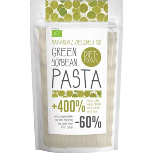 Soja Fettuccine Grøn øko    200 Gram