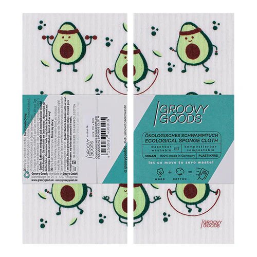Karklud U Plastik M Avocado 1 Stk