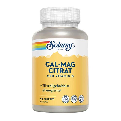Cal Mag Citrat Med Vitamin D   90 Kapsler