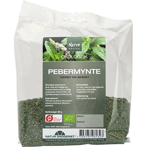 Pebermynte øko    80 Gram