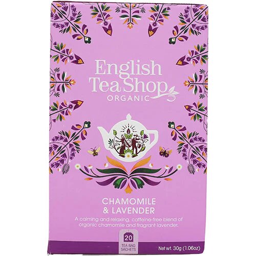 Chamomille   Lavender Tea  øko    20 Breve