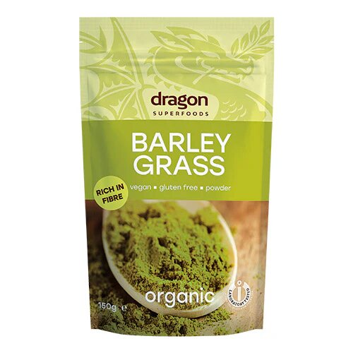 Byggræs ø   Dragon Superfoods   150 Gram