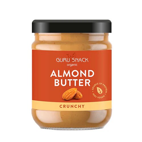 Almond Butter Crunchy øko    500 Gram
