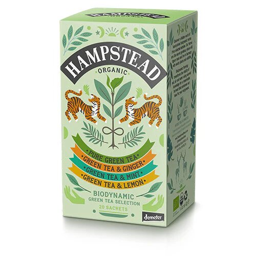Grøn Te Selection Pack ø Demeter   20 Breve