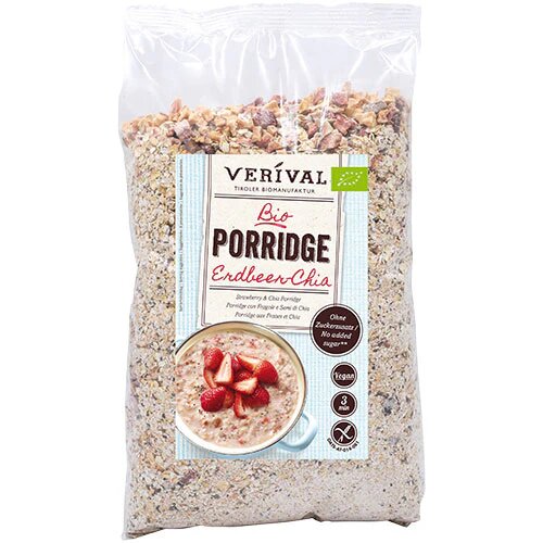 Grød   Jordbær Chia øko  1 500 Gram