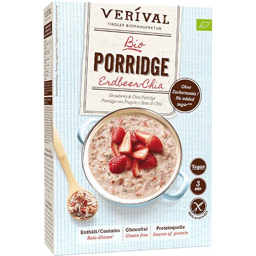 Grød   Jordbær Chia øko    350 Gram