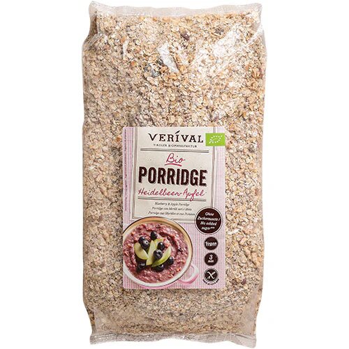 Grød   Blåbær æble øko    1 500 Gram