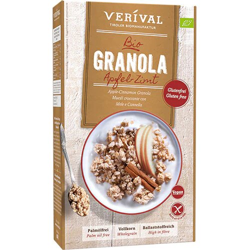 Granola æble Kanel øko    350 Gram