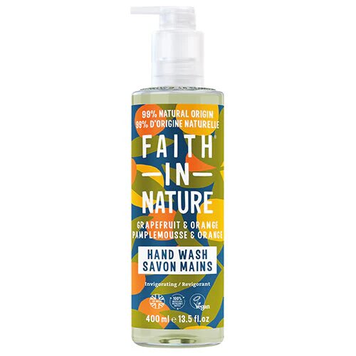 Håndsæbe Grape   Orange Faith In Nature   400 Ml