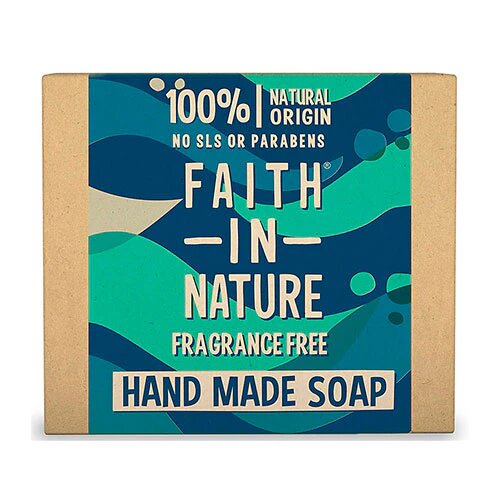 Fast Sæbe Uparfumeret Faith In Nature   100 Gram