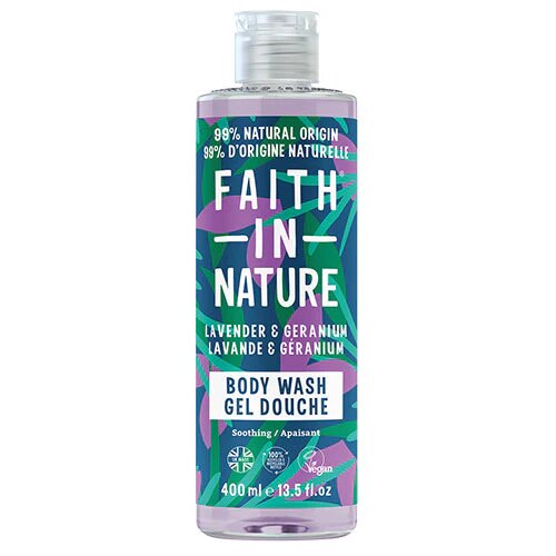 Showergel Lavendel Faith In Nature   400 Ml