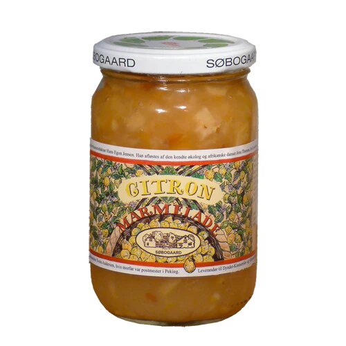 Citronmarmelade øko    400 Gram