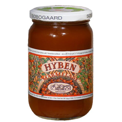 Hybenmarmelade øko    400 Gram