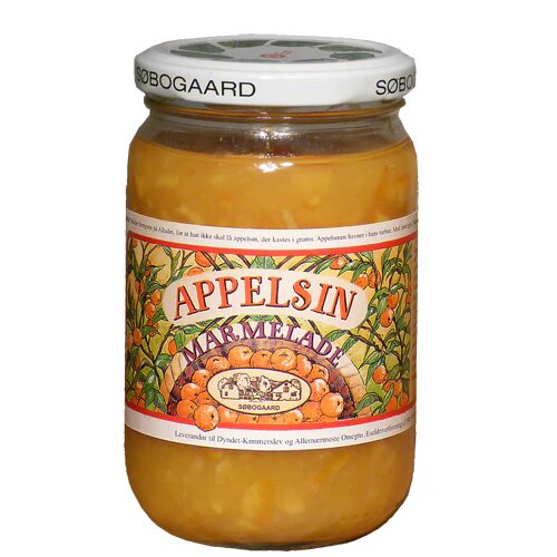 Appelsinmarmelade øko    400 Gram