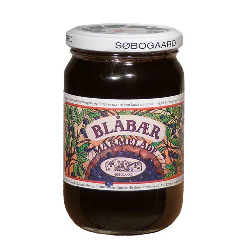 Blåbærmarmelade øko    400 Gram