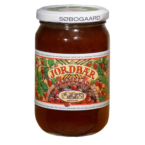 Jordbærmarmelade øko    400 Gram