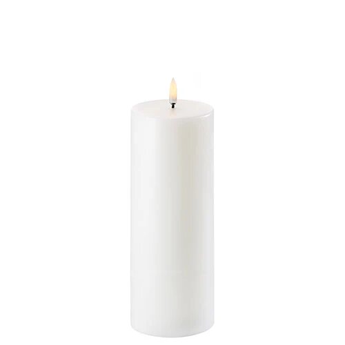 Led Bloklys Nordic White Smooth 7 8x20 Cm