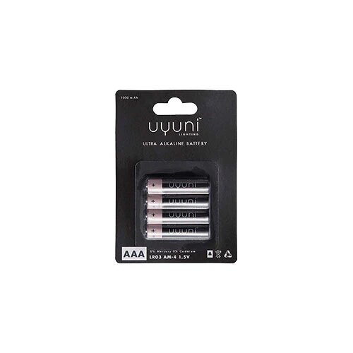 Aaa Batteri  1 5v  1000 Mah  4 Pack
