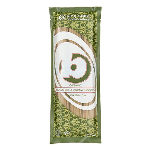 Brun Ris   Wakame Nudler øko    250 Gram