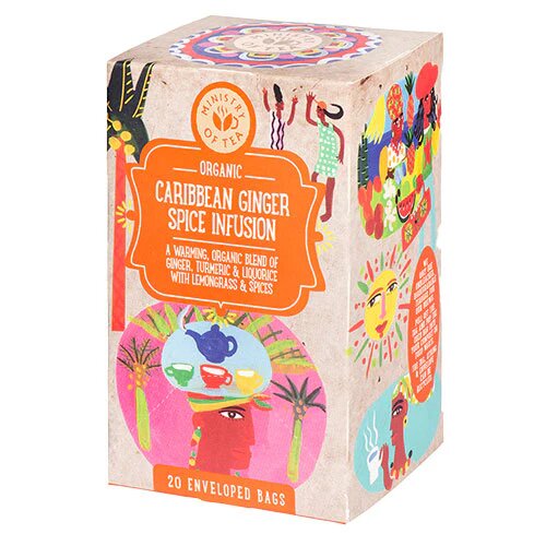 Caribbean Ginger Spice Te øko    20 Breve