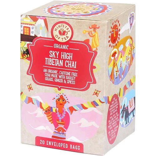 Sky High Tibetan Chai Te øko    20 Breve