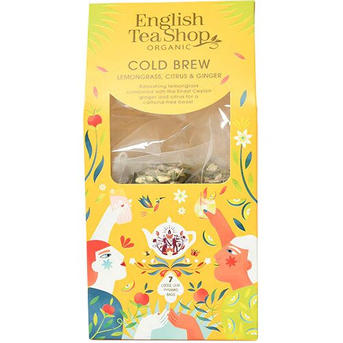 Cold Brew Lemongrass Citrus   Ginger Tea øko   7 Breve