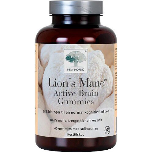 Lions Mane Active Brain Gummies   60 Gum