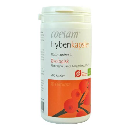 Coesam Hybenkapsler øko    200 Kapsler
