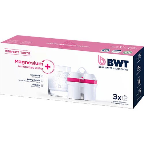 Filterpatroner 3 Pack Magnesium Mineraler