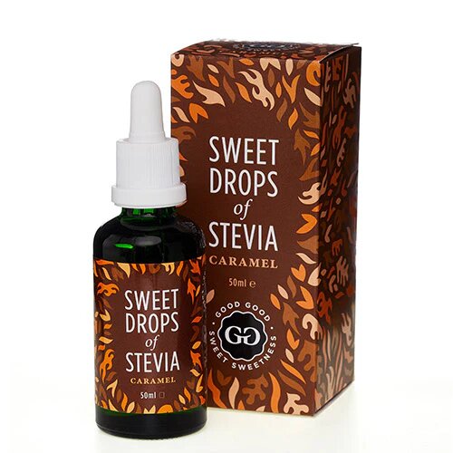 Stevia Dråber Karamel 50 Ml