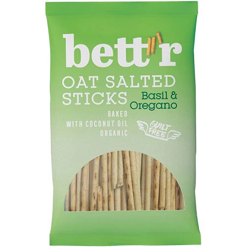 Havresticks Basil Oregano øko 50 Gram