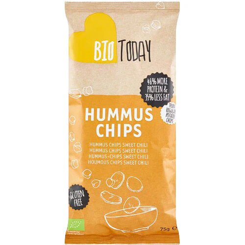 Hummuschips Med Sød Chili øko 75 Gram