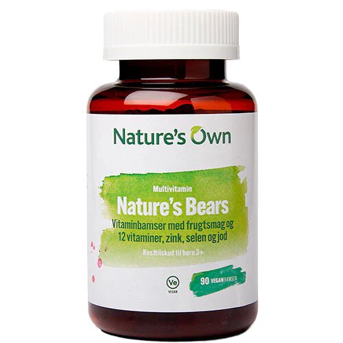 Multivitaminer Nature S Bear   90 Stk