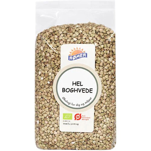 Boghvede Hel økologisk 500 Gram
