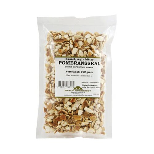 Pomeransskal Bitter Skåret   100 Gram