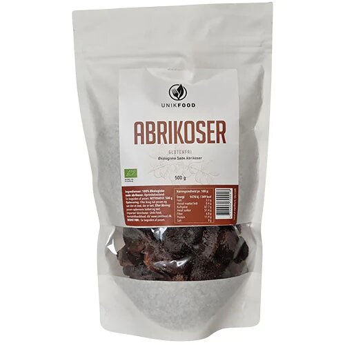 Abrikoser øko    500 Gram
