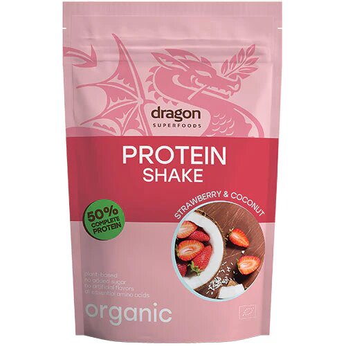 Protein Shake Jordbær   Kokos ø