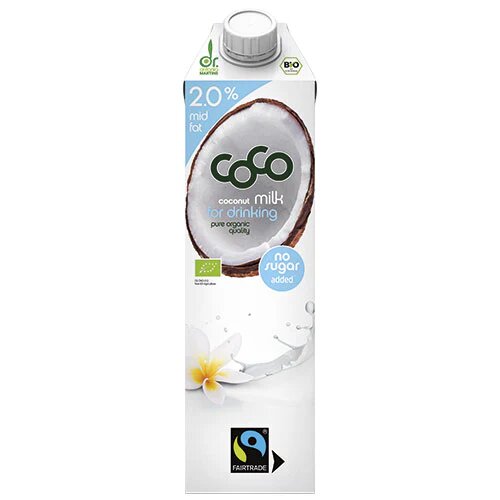 Kokosdrik 33 Kokos økologisk 1 Liter