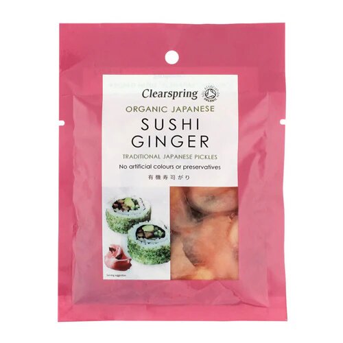 Sushi Ginger U  Tilsat Sukker ø